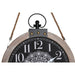 Table clock DKD Home Decor White Black Mandala (2 Units) - Декорация и Осветление<<<Дом Градина<<<BigBuy&&&Стенни