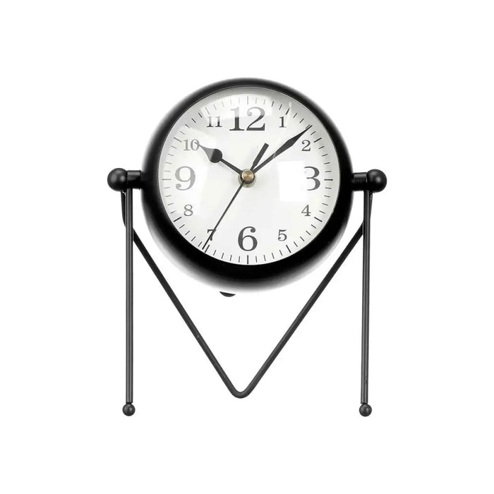 Table clock Gift Decor Black (4 Units) - Декорация и Осветление<<<Дом Градина<<<BigBuy&&&Стенни часовници и