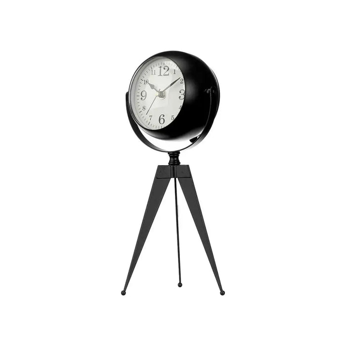 Table clock Gift Decor Black Tripod (4 Units) - Декорация и Осветление<<<Дом Градина<<<BigBuy&&&Стенни часовници и