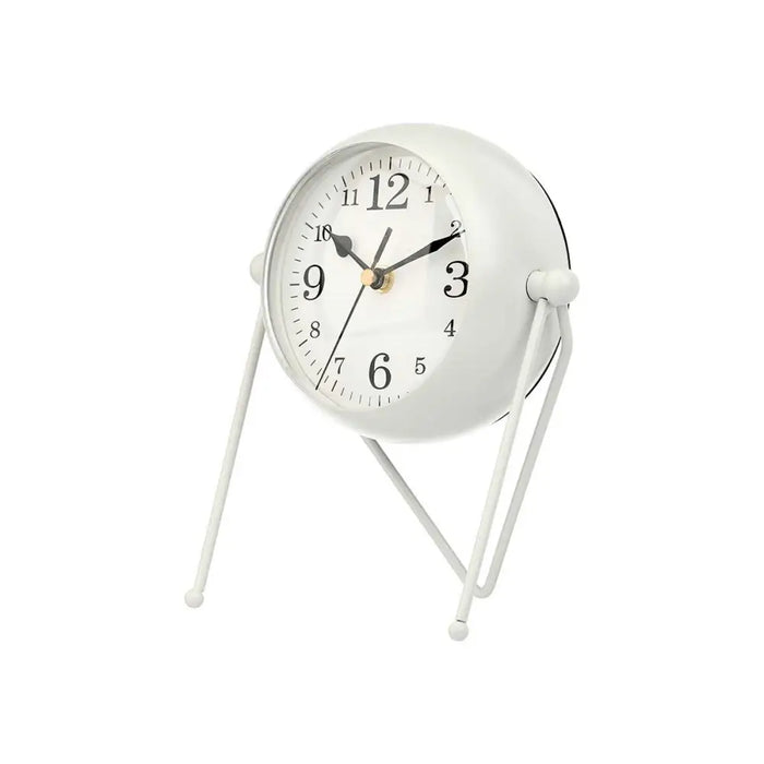 Table clock Gift Decor White (4 Units) - Декорация и Осветление<<<Дом Градина<<<BigBuy&&&Стенни часовници и