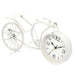 Table clock Gift Decor White Bicycle (4 Units) - Декорация и Осветление<<<Дом Градина<<<BigBuy&&&Стенни часовници и