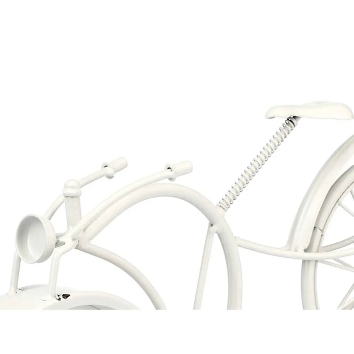 Table clock Gift Decor White Bicycle (4 Units) - Декорация и Осветление<<<Дом Градина<<<BigBuy&&&Стенни часовници и