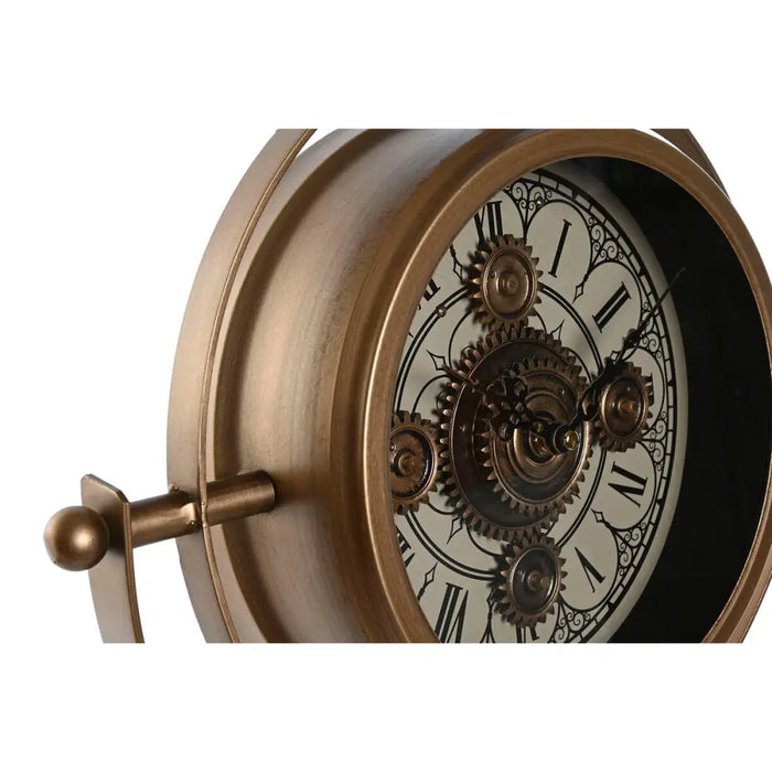 Table clock Home ESPRIT Golden Vintage - Декорация и Осветление<<<Дом Градина<<<BigBuy&&&Стенни часовници и