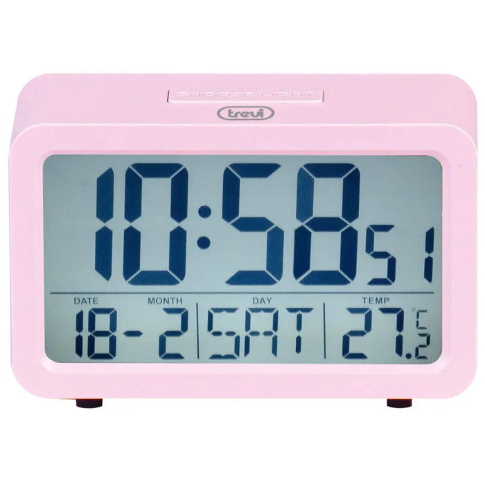 Table clock Trevi 0SL3P6008 Pink - Декорация и Осветление<<<Дом Градина<<<BigBuy&&&Стенни часовници и