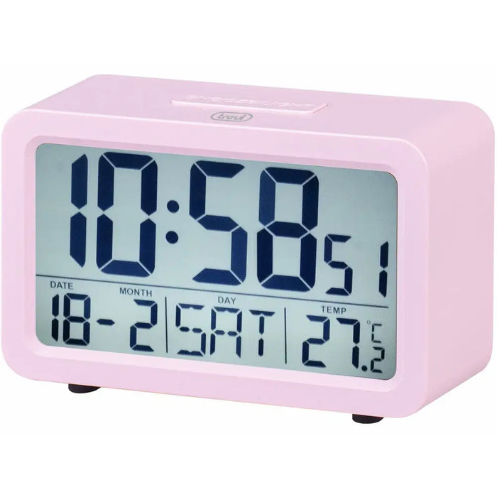 Table clock Trevi 0SL3P6008 Pink - Декорация и Осветление<<<Дом Градина<<<BigBuy&&&Стенни часовници и