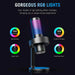 Table Microphone FIFINE A9 RGB 4 Polar Patterns- Black - Микрофони<<<Компютърна периферия<<<ValiAPI