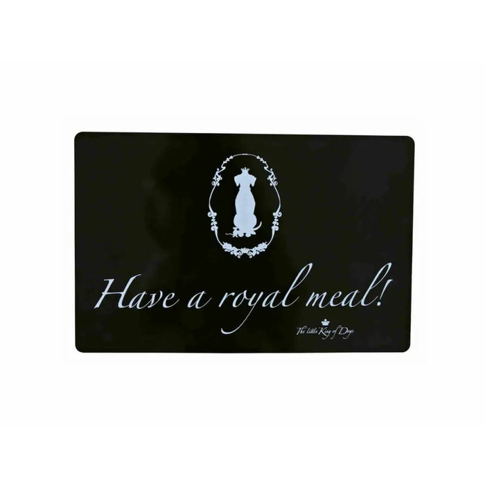 Tablecloth Trixie Have a royal meal Black Plastic 44 × 28 cm - Домашни Животни<<<Дом Градина<<<BigBuy&&&Здраве и
