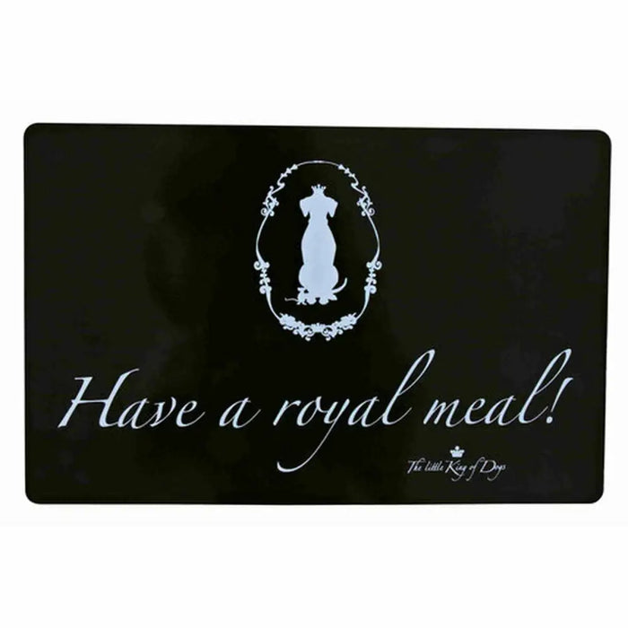 Tablecloth Trixie Have a royal meal Black Plastic 44 × 28 cm - Домашни Животни<<<Дом Градина<<<BigBuy&&&Здраве и