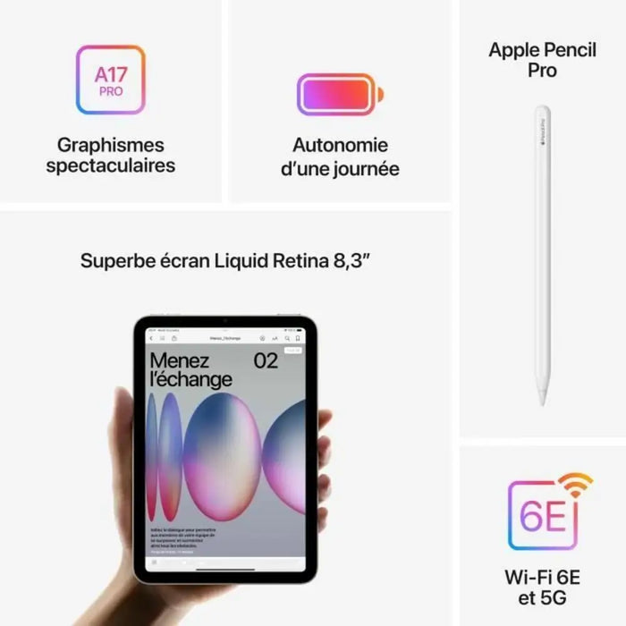 Tablet Apple iPad mini 8,3’’ 128 GB Blue - Електроника Телефони и таблети<<<Компютри|