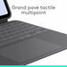 Tablet cover Logitech iPad Pro Black Grey Graphite AZERTY QWERTY Qwerty US - Електроника Телефони и таблети<<<Компютри|
