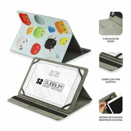 Tablet cover Subblim SUB-CUT-4TC001 Multicolour - Електроника Телефони и таблети<<<Компютри|