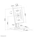 Tablet Mount Neomounts DS15-650WH1 White - Електроника GPS и Автомобил<<<Компютри| Електроника<<<BigBuy&&&Поставки за