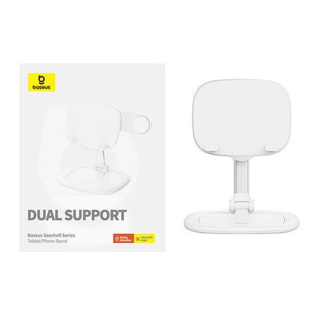 Tablet/Phone Stand Baseus Seashell Series White - Bases and stands<<<stands<<<tripods<<<Selfie sticks<<<GSM