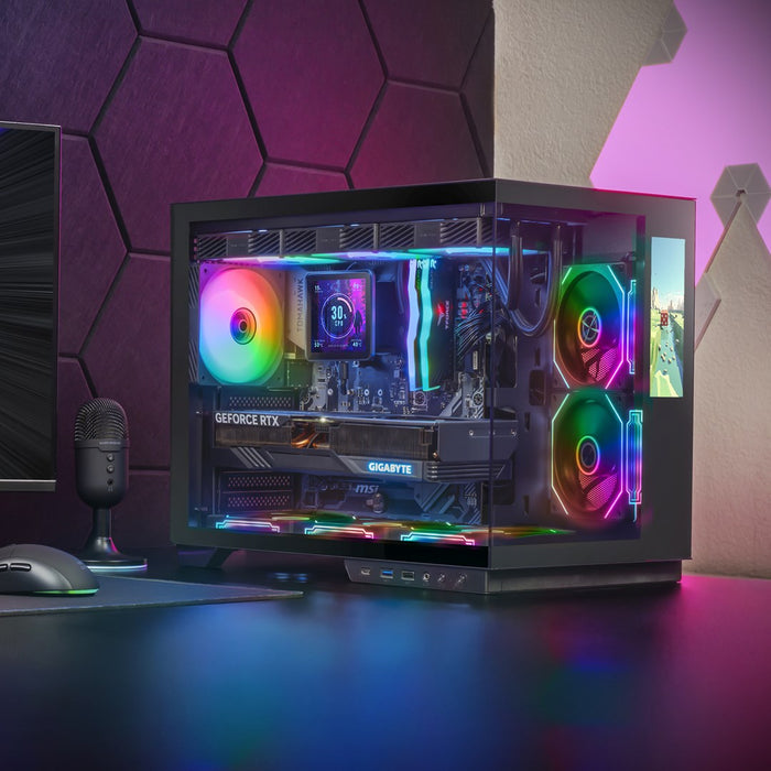ATX Semi-tower Box Mars Gaming MCMIRAGE Black