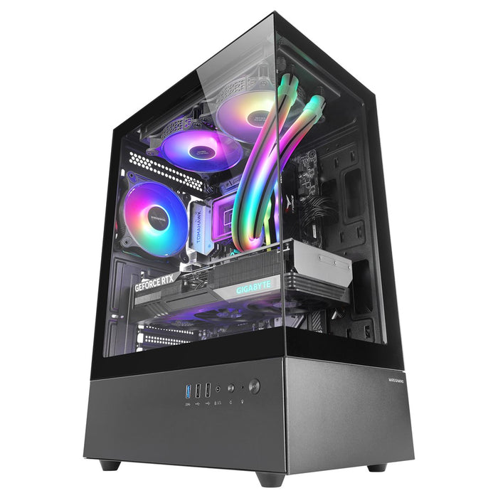 ATX Semi-tower Box Mars Gaming MCXO Black