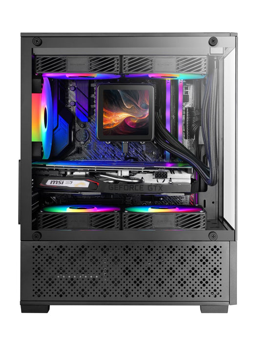 ATX Semi-tower Box Mars Gaming MC-SE2 Black