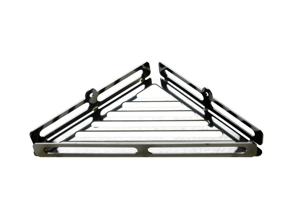 CORNER SHELF 25 CM STAINLESS STEEL