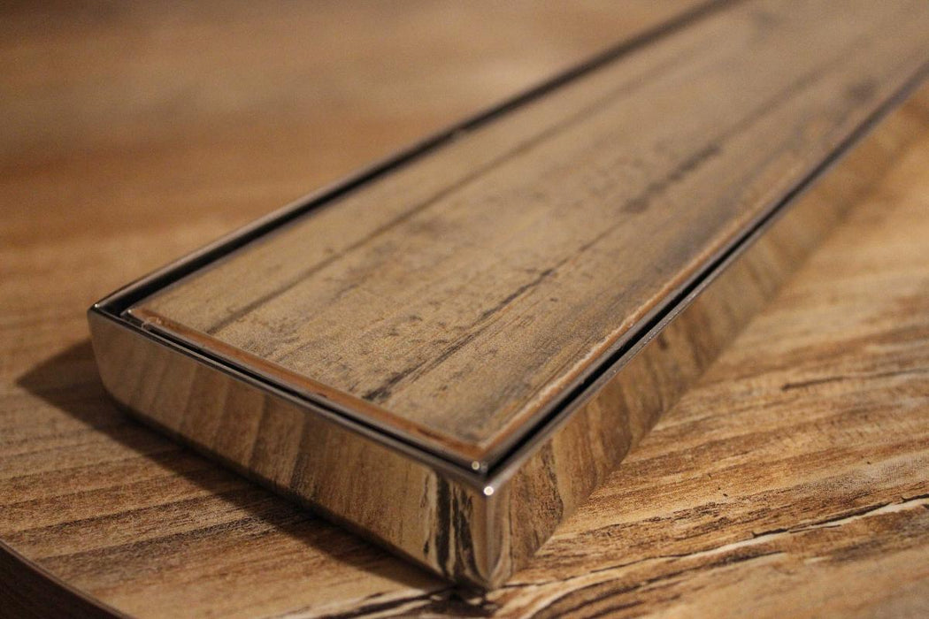 LINEAR SIPHON FOR TILE 720MM INOX