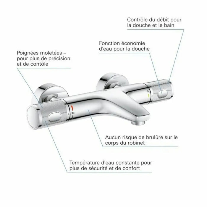 Tap Grohe 34788000 Metal - Баня<<<Дом Градина<<<BigBuy&&&Аксесоари и кранчета<<<Баня<<<Дом Градина<<<BigBuy&&&Смесители