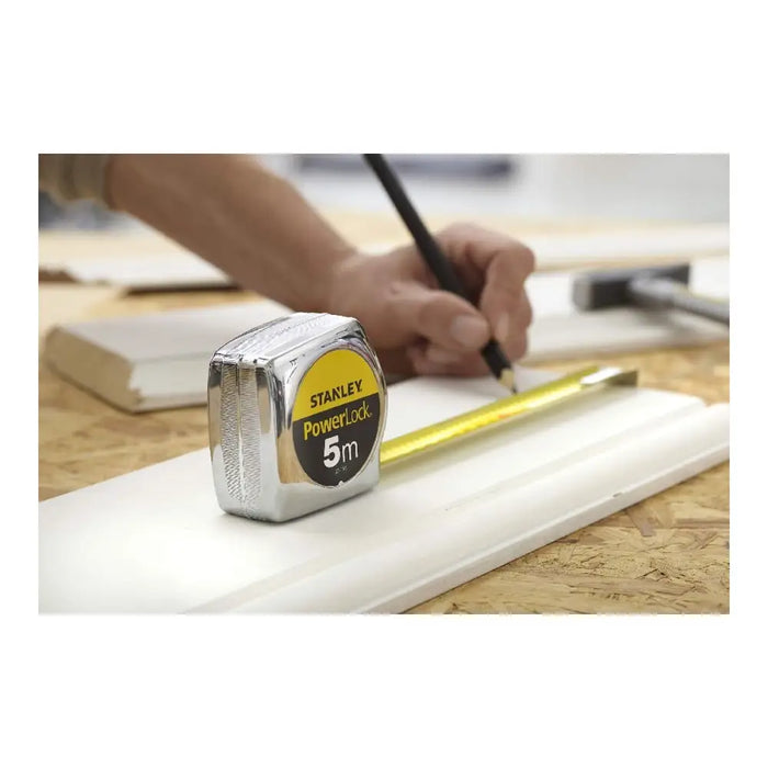 Tape Measure Stanley POWERLOCK - Направи Си Сам И Хардуер<<<Дом Градина<<<BigBuy&&&Measuring sizes