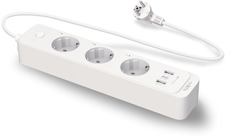 TP-Link Smart Power Strip Wi-Fi Tapo P300 (3AC+2USB) White EU