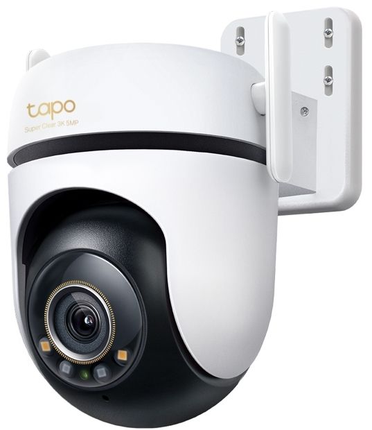 TP-Link Camera Tapo C530WS Wi-Fi Outdoor Pan/Tilt Security 3K 5MP, Night Vision, White EU