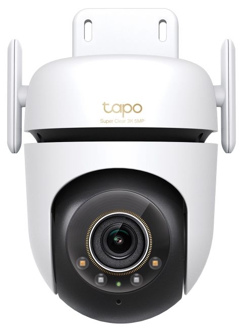 TP-Link Camera Tapo C530WS Wi-Fi Outdoor Pan/Tilt Security 3K 5MP, Night Vision, White EU