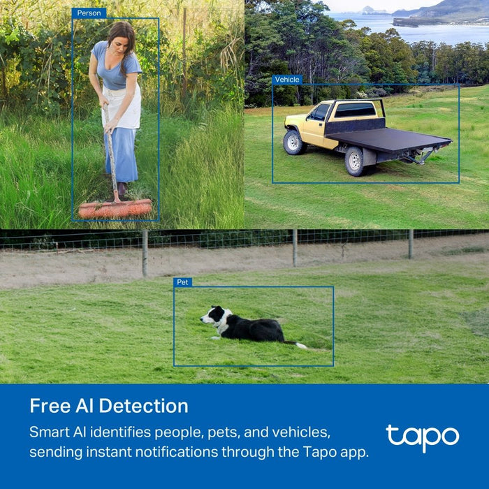 Outdoor security 4G LTE camera TP-Link Tapo C501 - 1080P Pan/Tilt