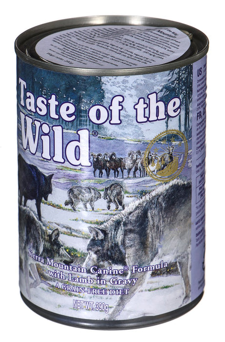 TASTE OF THE WILD Sierra Mountain - Wet dog food - 390 g