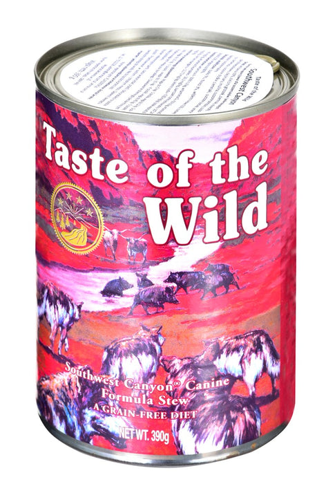 TASTE OF THE WILD Southwest Canyon - Wet dog food - 390 g