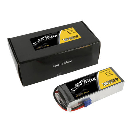 Tattu 16000mAh 14.8V 30C 4S1P Lipo Battery Pack with EC5 - Lithium and NiMH<<<Batteries<<<RC models<<<InnproXML