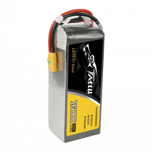 Tattu 16000mAh 22.2V 30C 6S1P LiPo Battery Pack with XT90 Anti-spark Plug - Lithium and NiMH<<<Batteries<<<RC