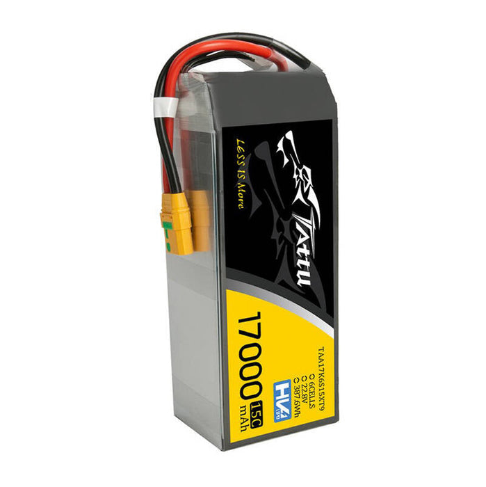 Tattu 17000mAh 22.8V 15C 6S1P Lipo Battery with XT90-S(anti-spark) Plug - Lithium and NiMH<<<Batteries<<<RC