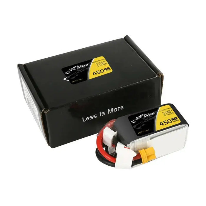 Tattu 450mAh 14.8V 75C 4S1P battery - Lithium and NiMH<<<Batteries<<<RC models<<<InnproXML