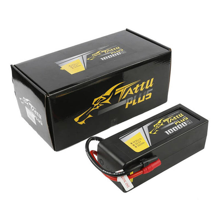 Tattu Plus 10000mAh 22.2V 25C 6S1P Lipo Battery Pack with AS150 + XT150 plug - Lithium and NiMH<<<Batteries<<<RC