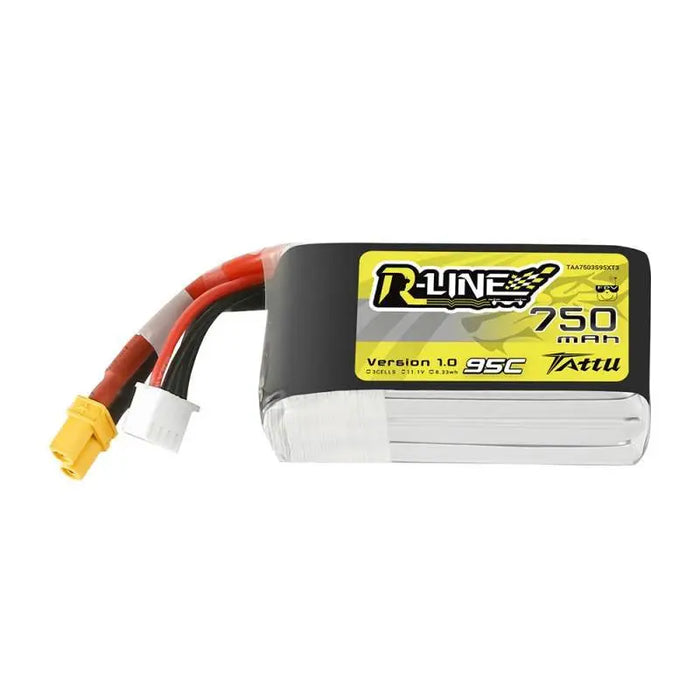 Tattu R-Line 750mAh 11.1V 95C 3S1P XT30U-F battery - Lithium and NiMH<<<Batteries<<<RC models<<<InnproXML
