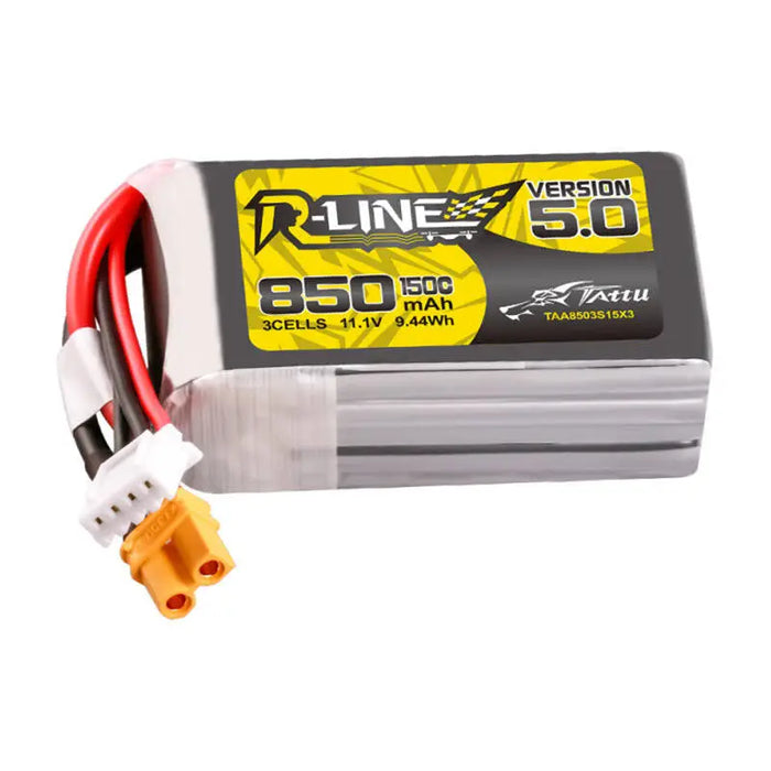 Tattu R-Line Wersja 5.0 850mAh 3S 11.1V 150C XT30U-F - Lithium and NiMH<<<Batteries<<<RC models<<<InnproXML