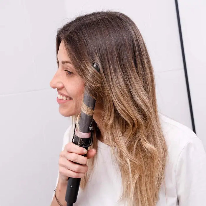 Taurus Ceramic curling iron 43 W Black pink - Hair curlersAGD-LOK<<<Home Appliance - ProductsAGD<<<ActionPL