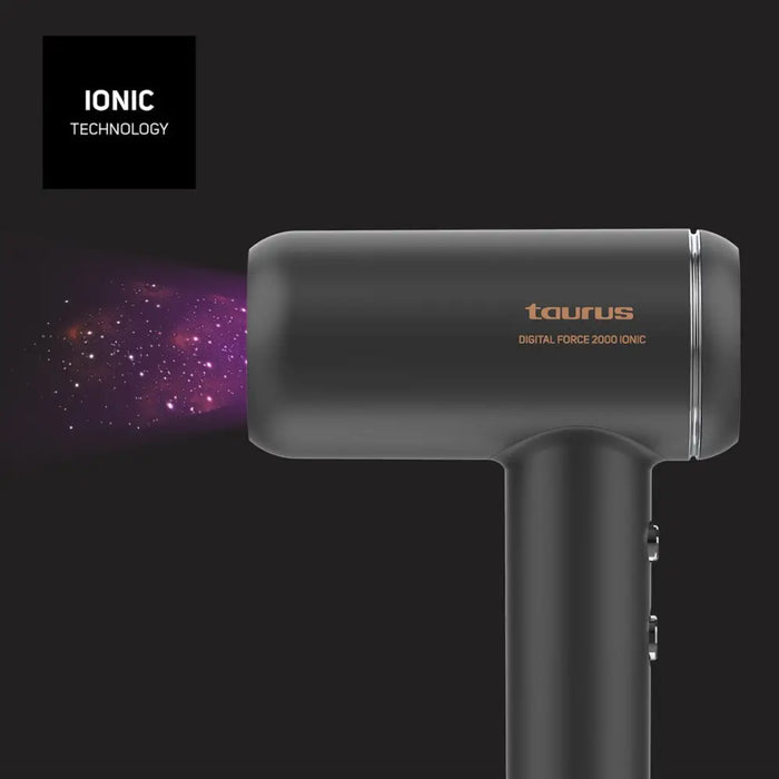 Taurus DIGITAL FORCE 2000 IONIC hair dryer 1800 W Black - HairdryersAGD-SUS<<<Home Appliance - ProductsAGD<<<ActionPL