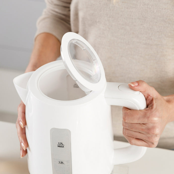 Electric kettle TAURUS KE2201P WHITE, 2200 W, 1.70 L
