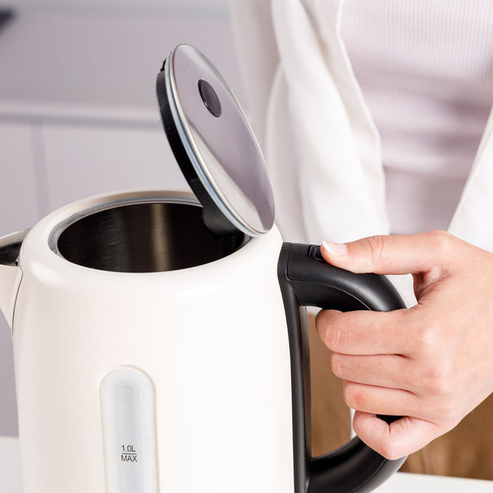 Electric kettle TAURUS VINTAGE COMP.CREAM VER II CREAM, 1.00 L, 2400 W