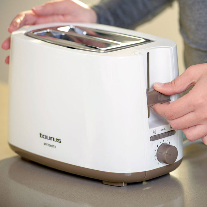 TOASTER TAURUS MY TOAST II 750 W, WHITE