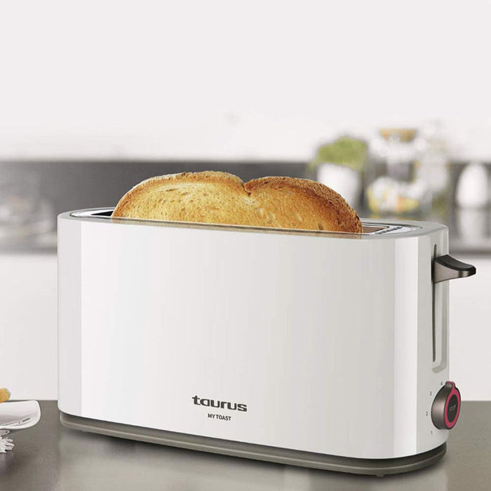Toaster TAURUS MYTOAST PERFECT BUN 1000 W, WHITE