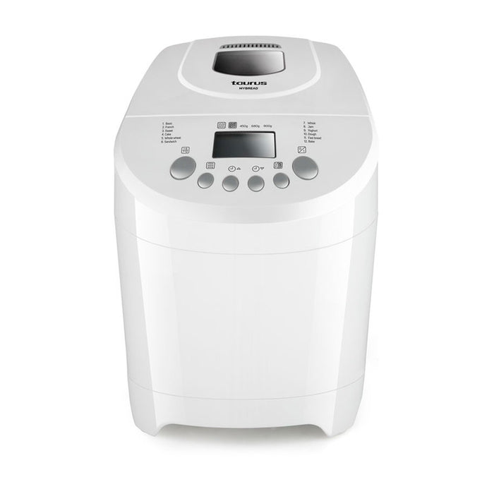BAKERY TAURUS MY BREAD 600 W, WHITE, NUMBER OF PROGRAMS 12