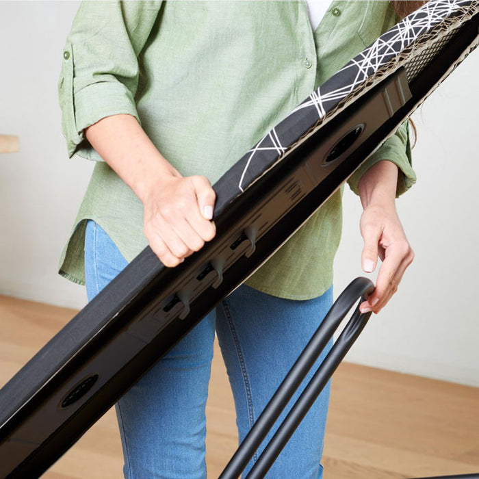Ironing board Taurus ARGENTA BLACK Grey Cotton