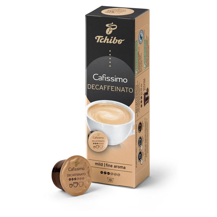 COFFEE TCHIBO CAFISSIMO CREMA DECAFF. 10 pcs