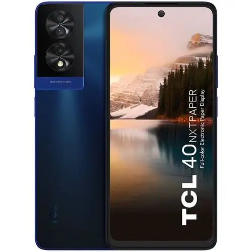 TCL 40 NXTPAPER 4G 8GB 256GB DS Midnight blue + charger - Смартфони с Android<<<Смартфони<<<Телеком и Преносими