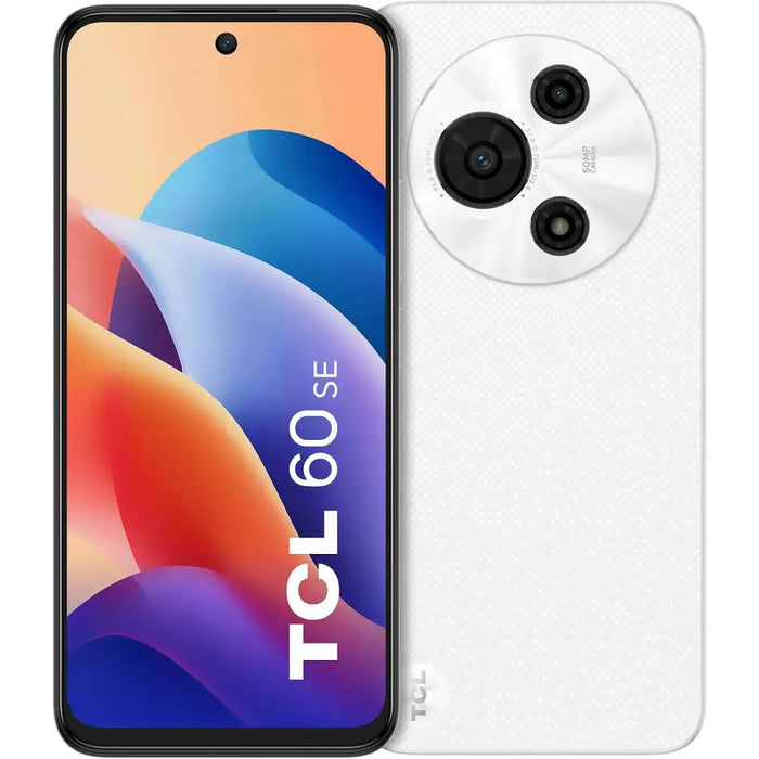 TCL 60SE 8GB 512GB Blizzard White - Смартфони с Android<<<Смартфони<<<Телеком и Преносими