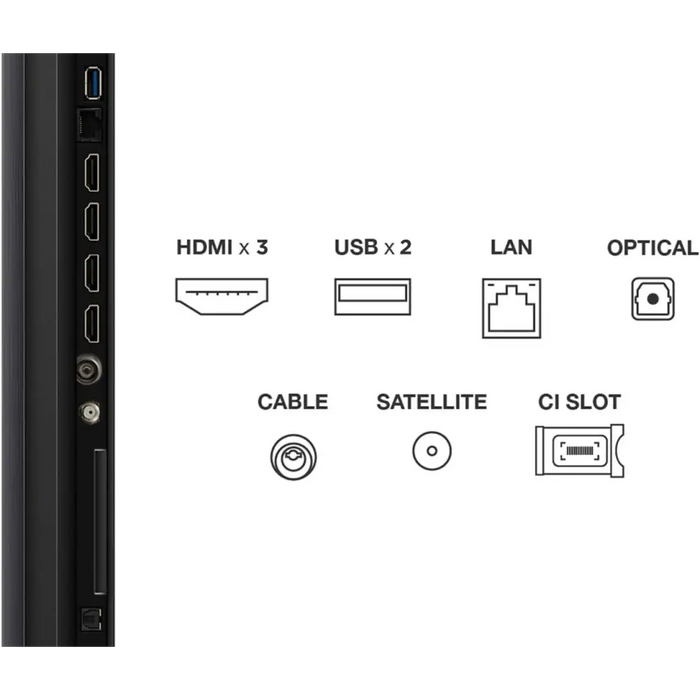 TCL C61KS 55C61KS TV 139.7 cm (55’’) 4K Ultra HD Smart TV Wi-Fi Black - LCD TVsTVA-LCD<<<TV