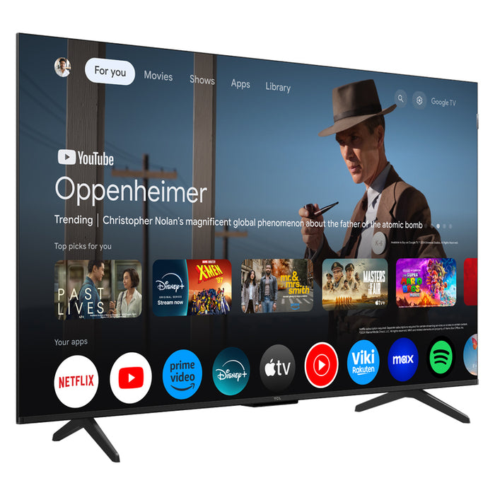 TV TCL 50QLED780K 4K Ultra HD QLED SMART TV, GOOGLE TV, 50.0 ", 126.0 cm